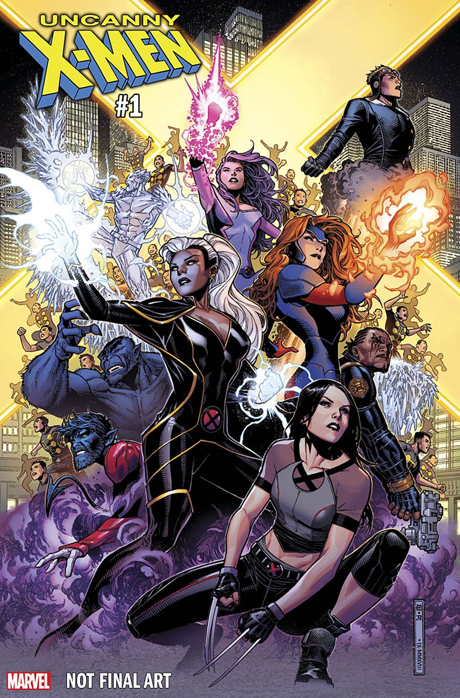 Jim Cheung Assembles Marvel Mutants for Uncanny X-Men #1 Variant