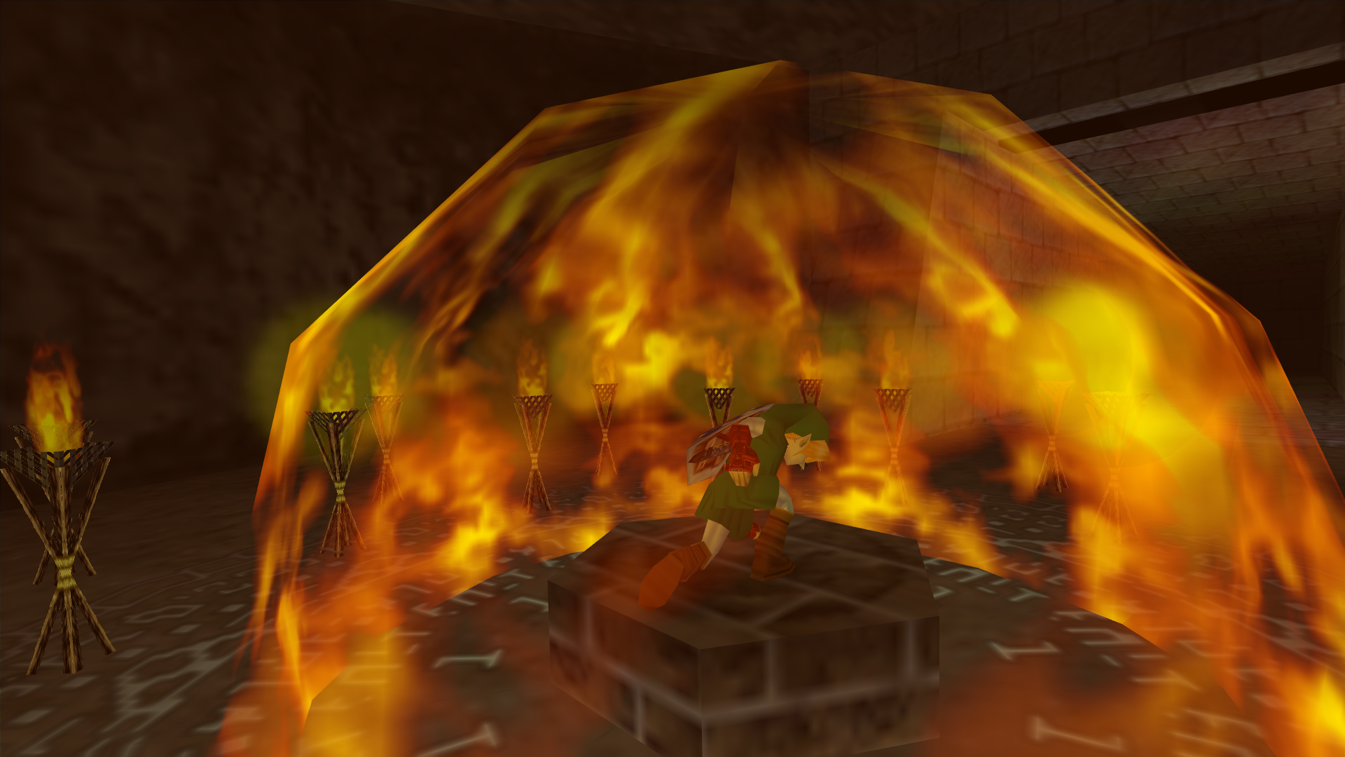 Legend of Zelda Din's Fire