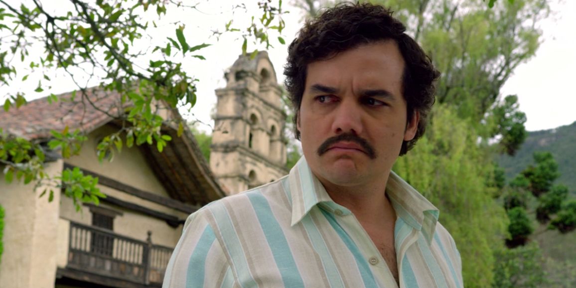 Wagner Moura in Narcos.