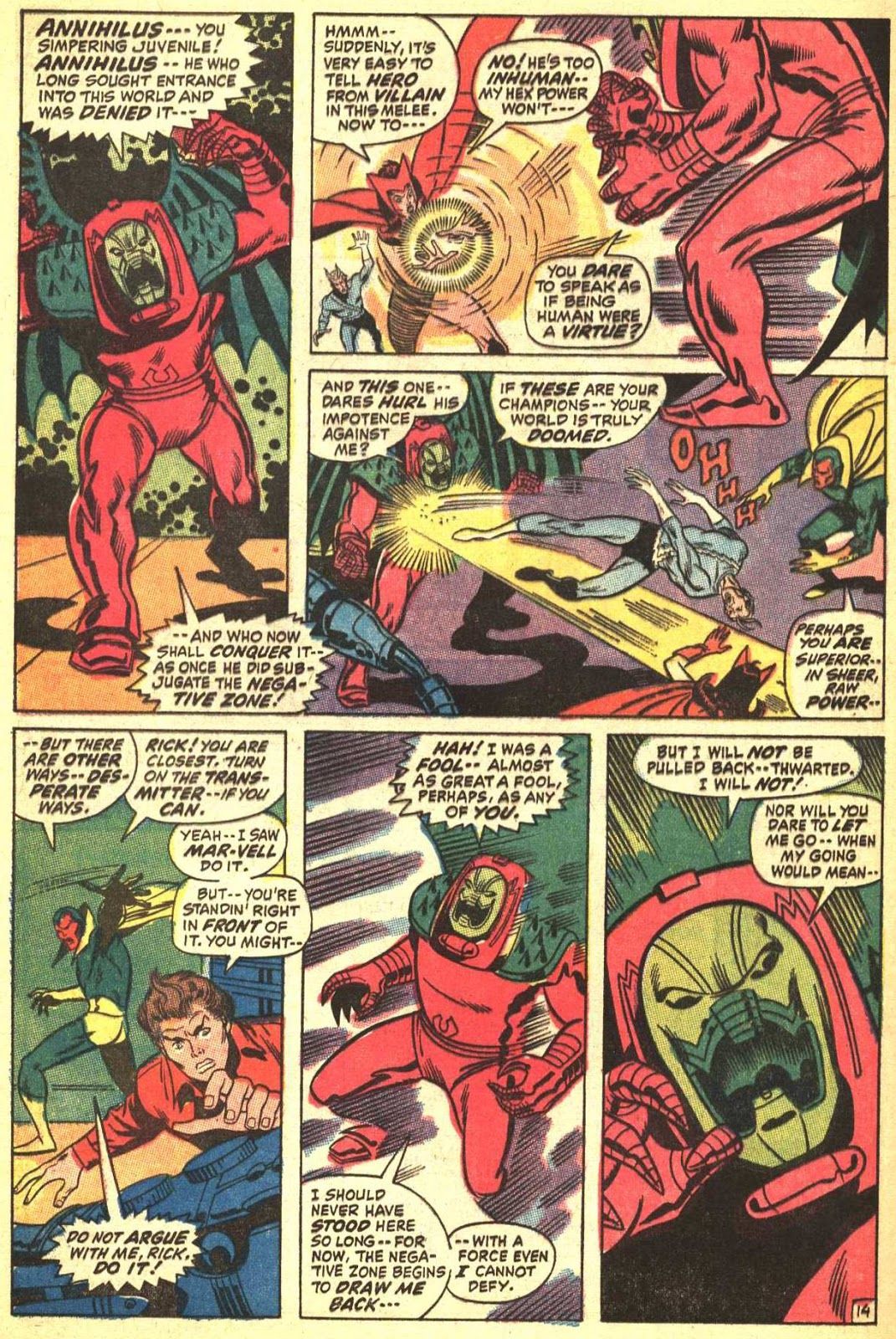 Is That Annihilus' Actual Face Or What?