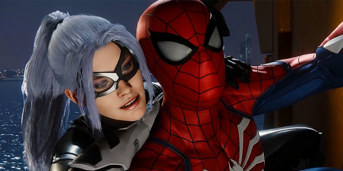 Marvel's Spider-Man getting close to Black Cat