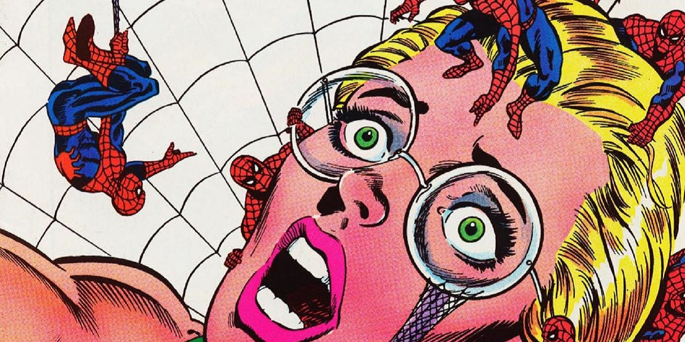 Debra Whitman haunted by mini Spider-Men