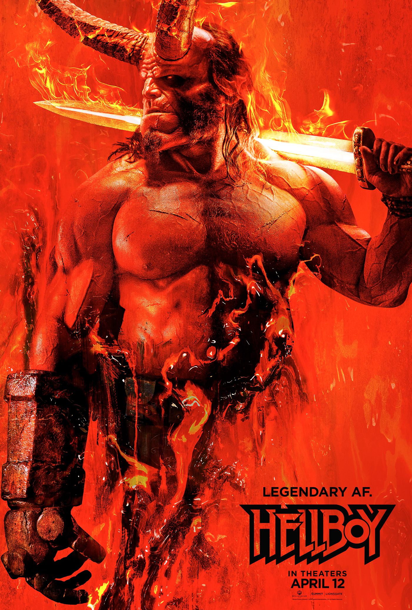Hellboy film poster