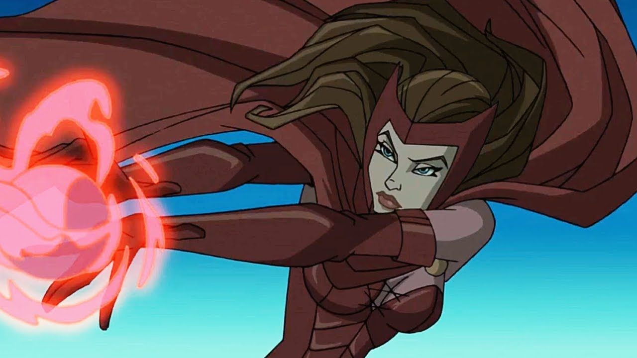 Scarlet Witch animated