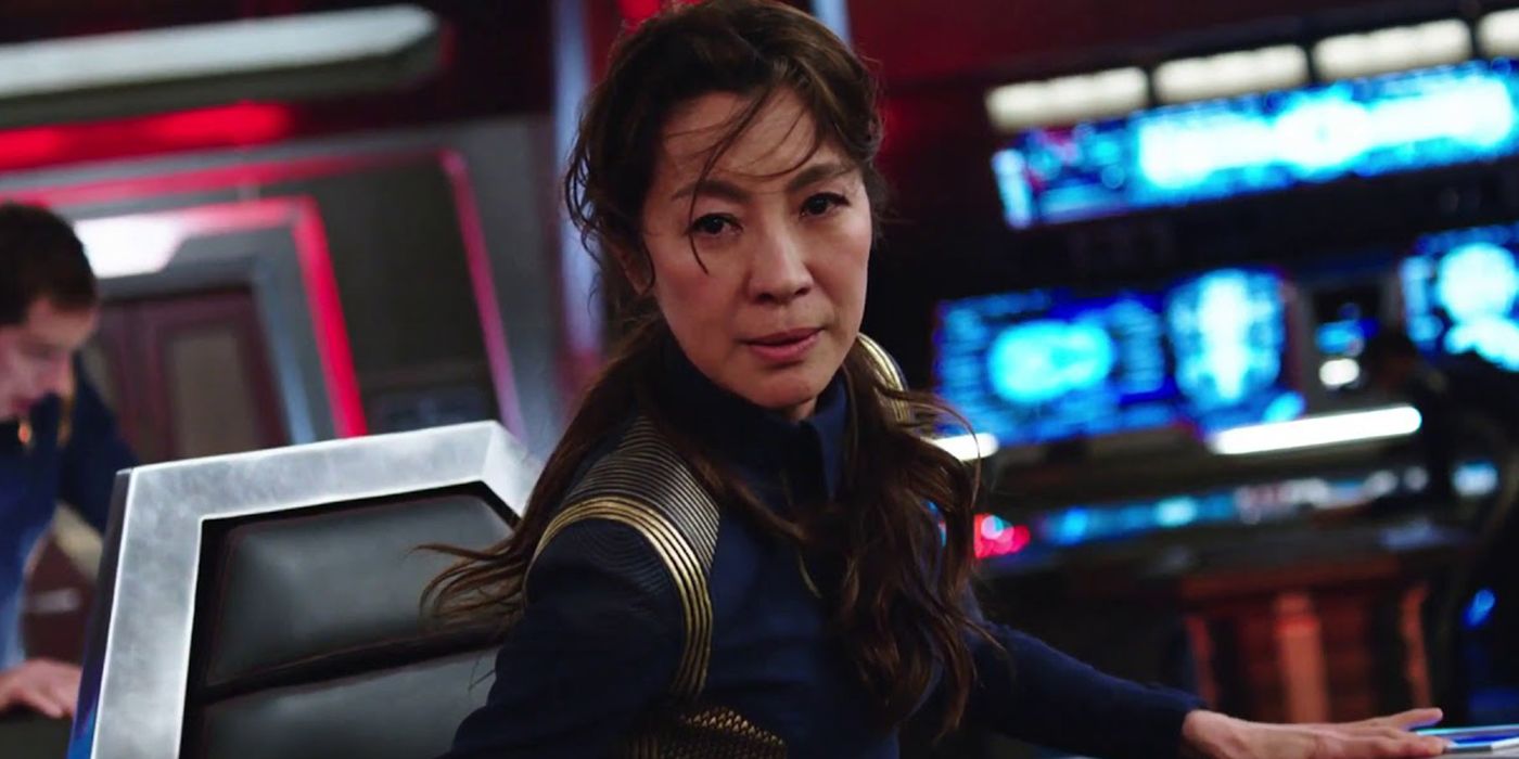 Michelle Yeoh as Captain Philippa Geogiou in Star Trek: Discovery.