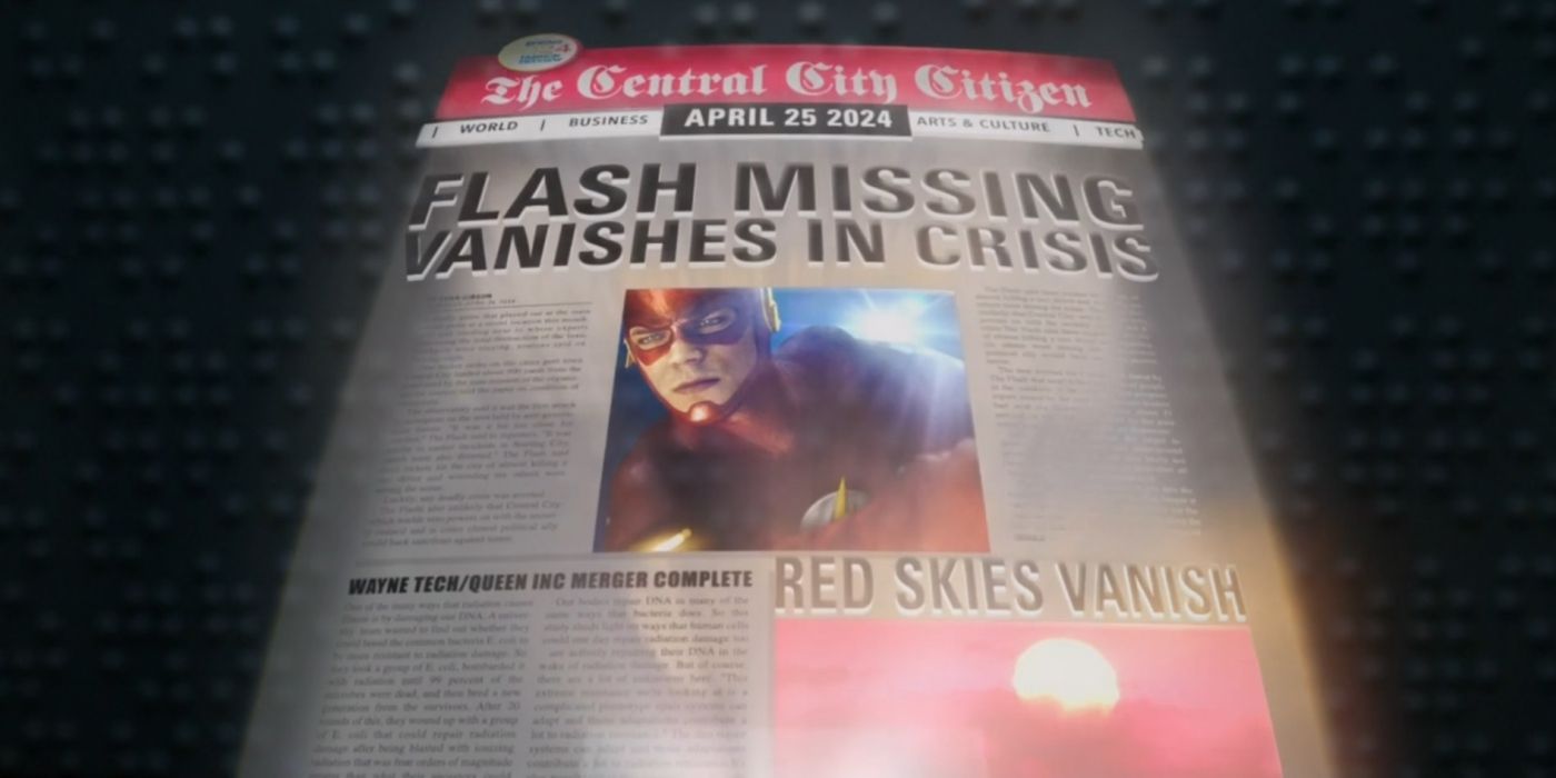 Flash crisis newspaper
