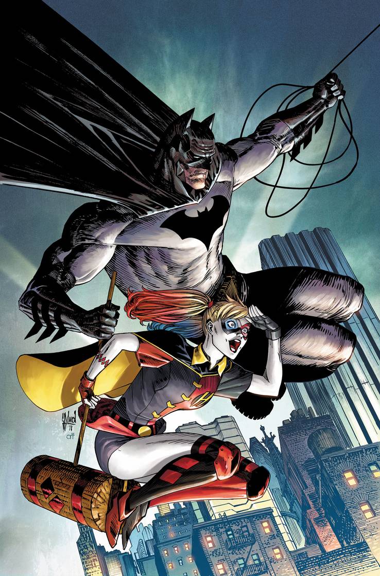 Harley Quinn se torna a nova parceira do Batman em nova edição