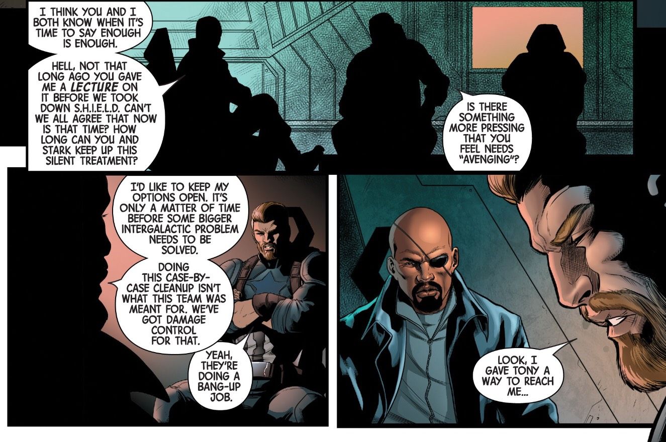 Captain Marvel Was Always Nick Fury's Avengers Plan B