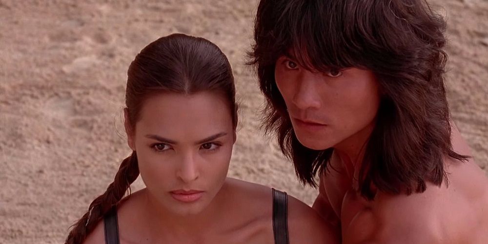 Kitana and Liu Kang in Mortal Kombat