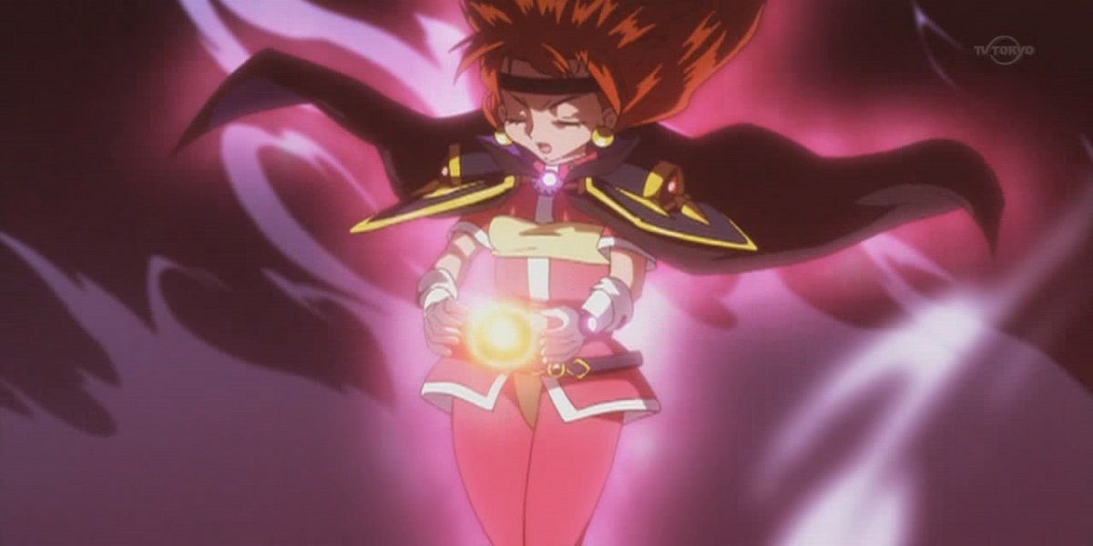 Lina Inverse from the Slayers anime.