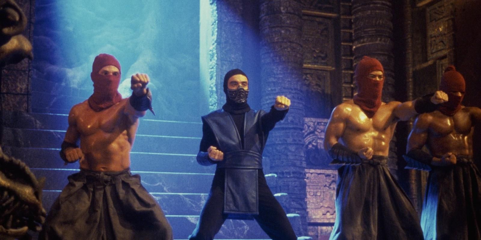 Sub-Zero performs in 1995's Mortal Kombat movie.