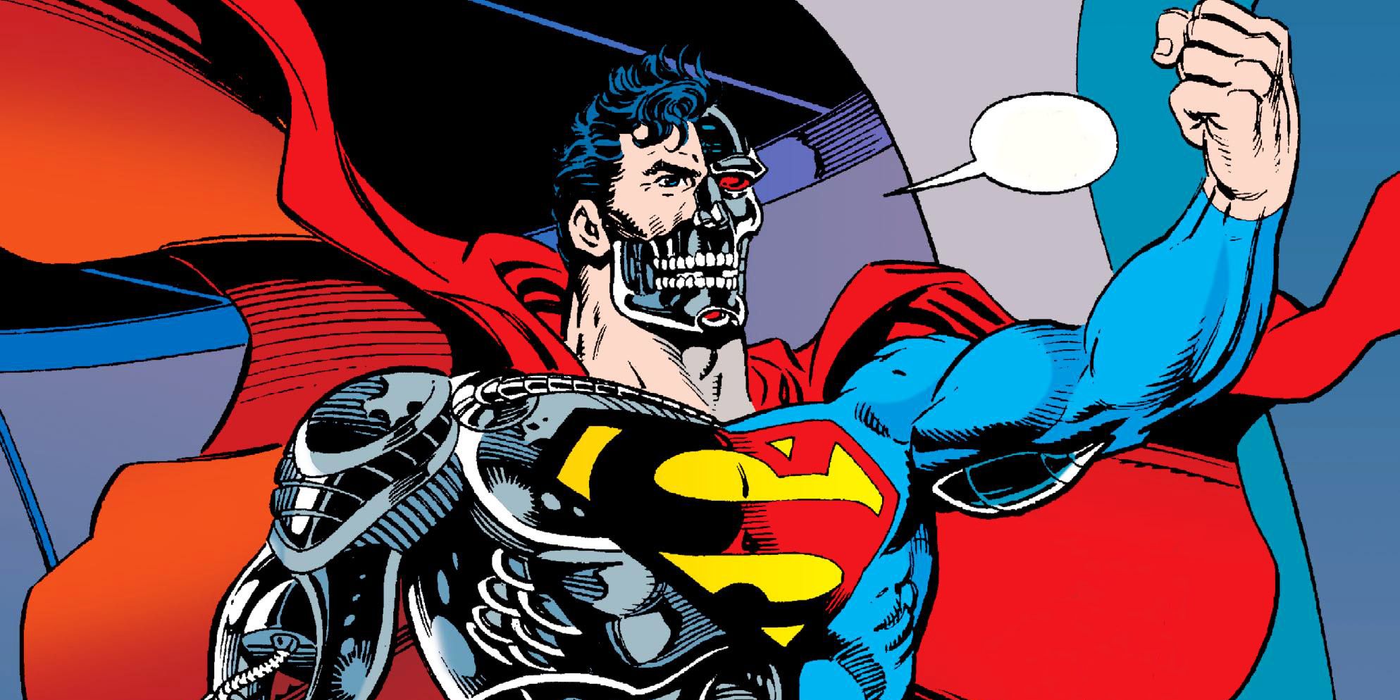 An image of comic art from Reign of the Supermen