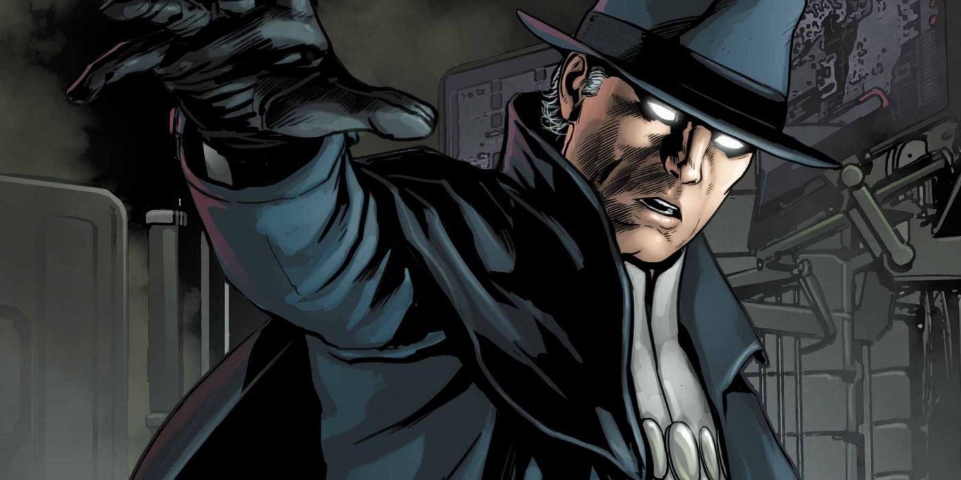Phantom Stranger from DC Comics using his magical abilities