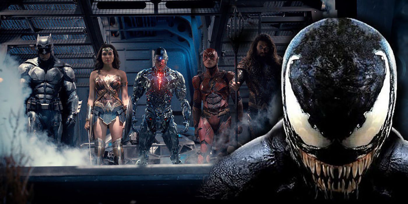 Venom Justice League box office takings
