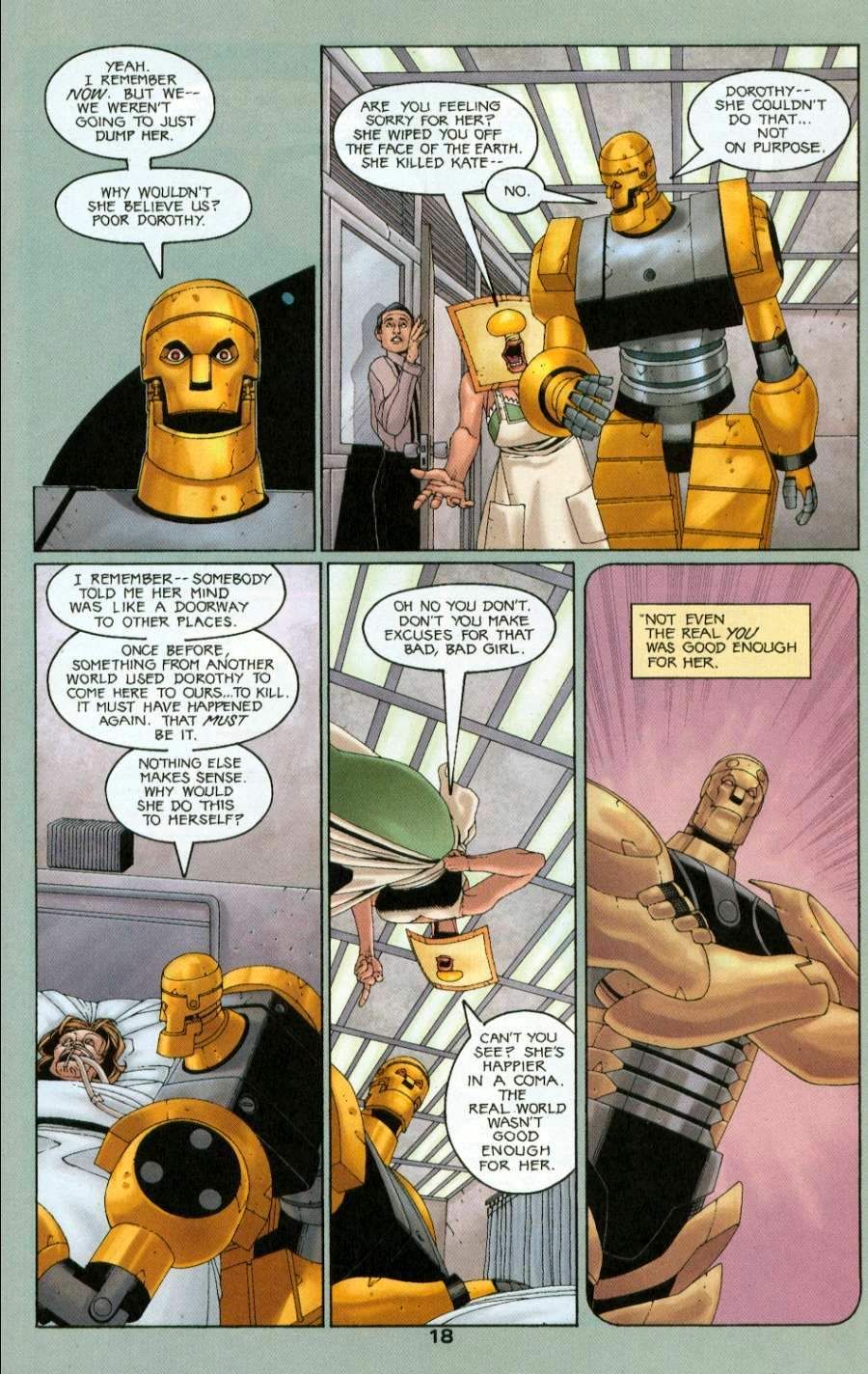 That Time That Robotman Didn't Know He Wasn't Supposed to Be Alive