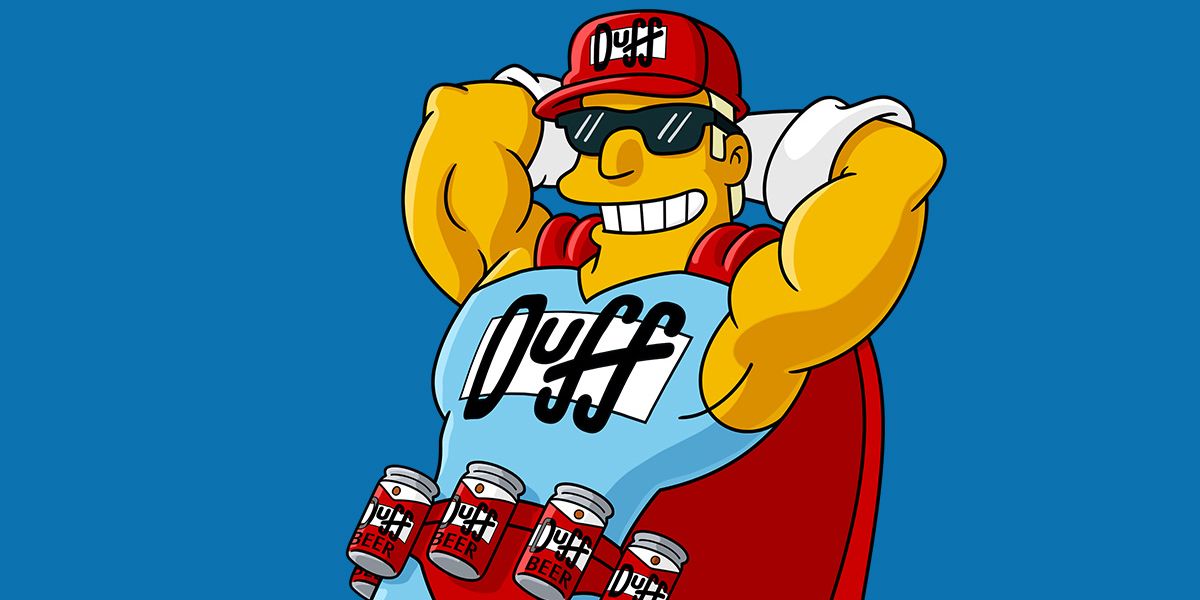 Duffman from The Simpsons