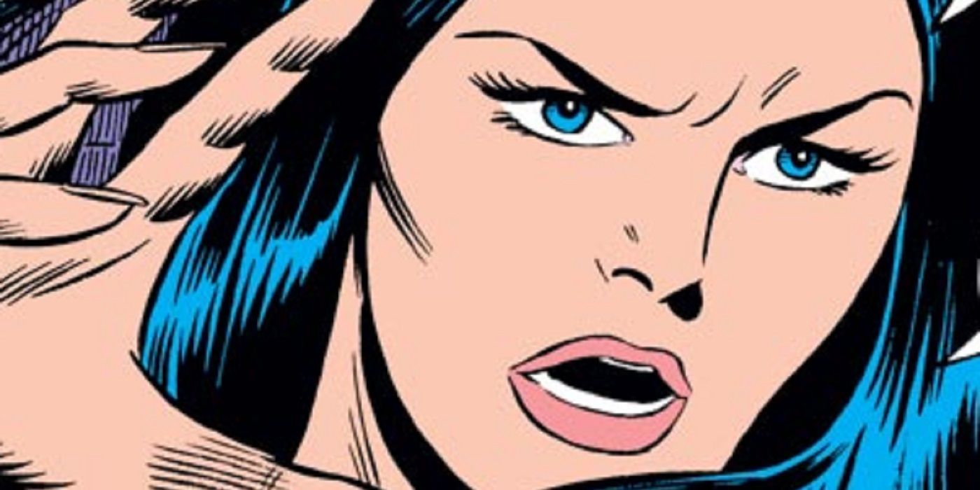 An image of Silver Surfer's wife, Shalla-Bal, from Marvel Comics