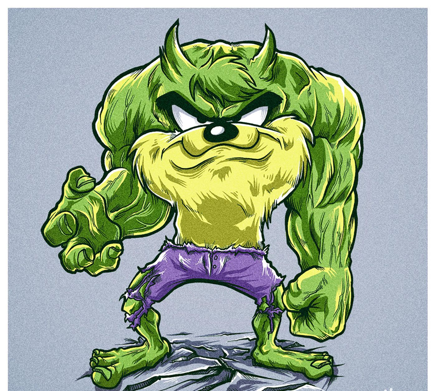 Alberto Arni Tasmanian Devil Hulk