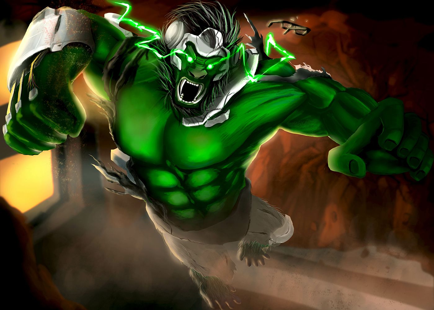 Arkenstellar Winston Overwatch Hulk