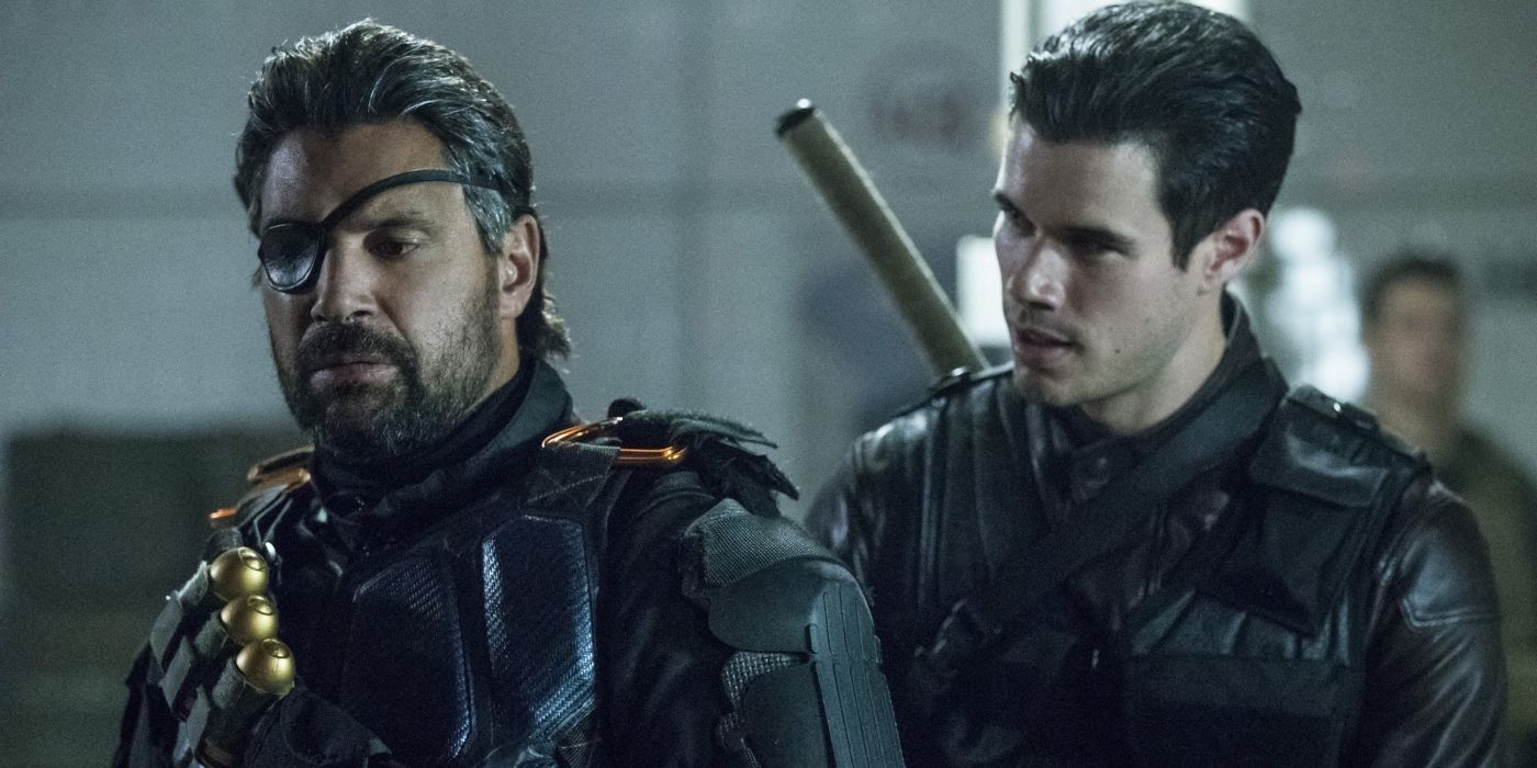 Arrow's Slade and Joe Wilson