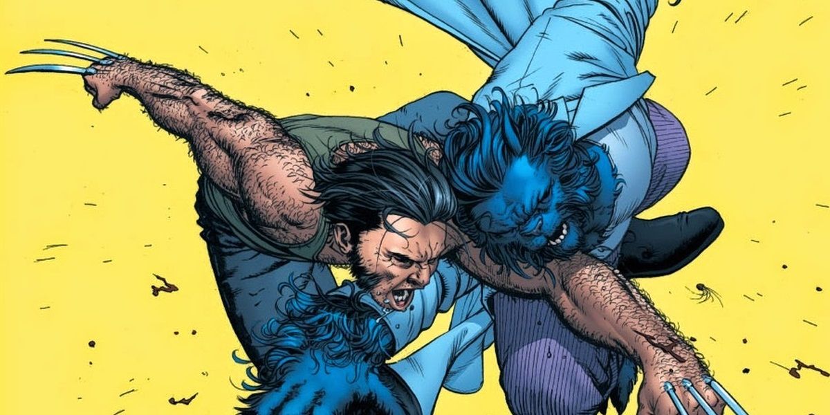 Beast vs Wolverine by John Cassaday
