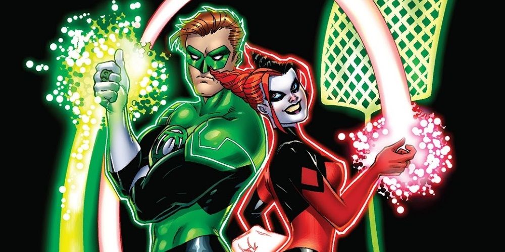Harley Quinn and Green Lantern in Harley's Little Black Book #2