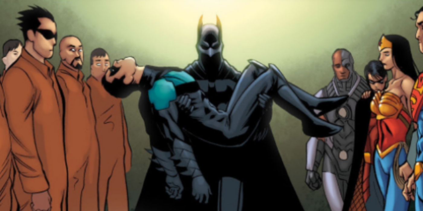Batman Loses Nightwing Injustice