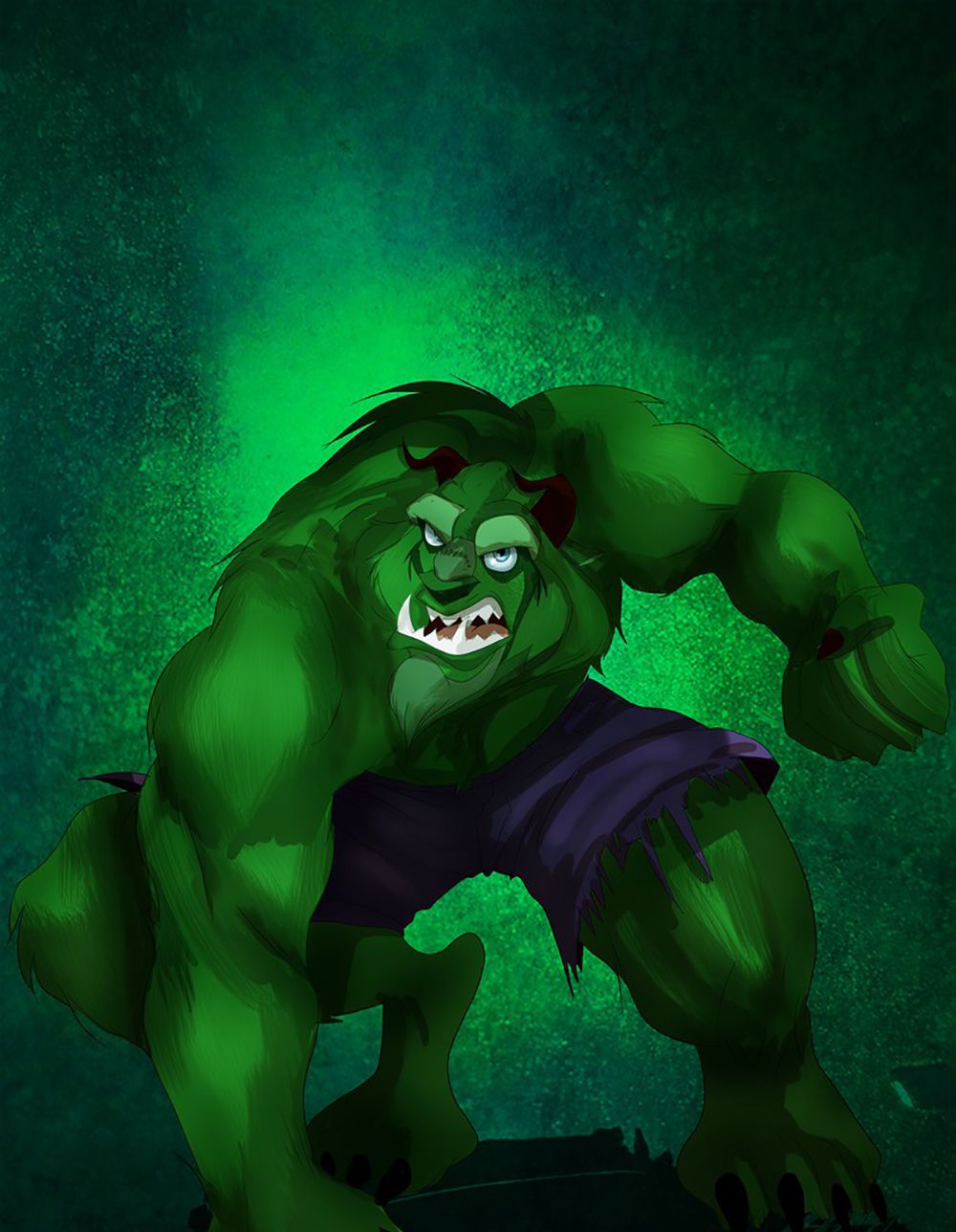 Isaiah K Stephens Beast Disney Hulk