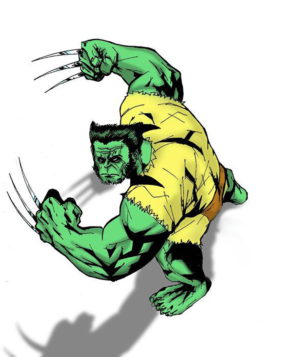 J. Hunter Wolverine Hulk