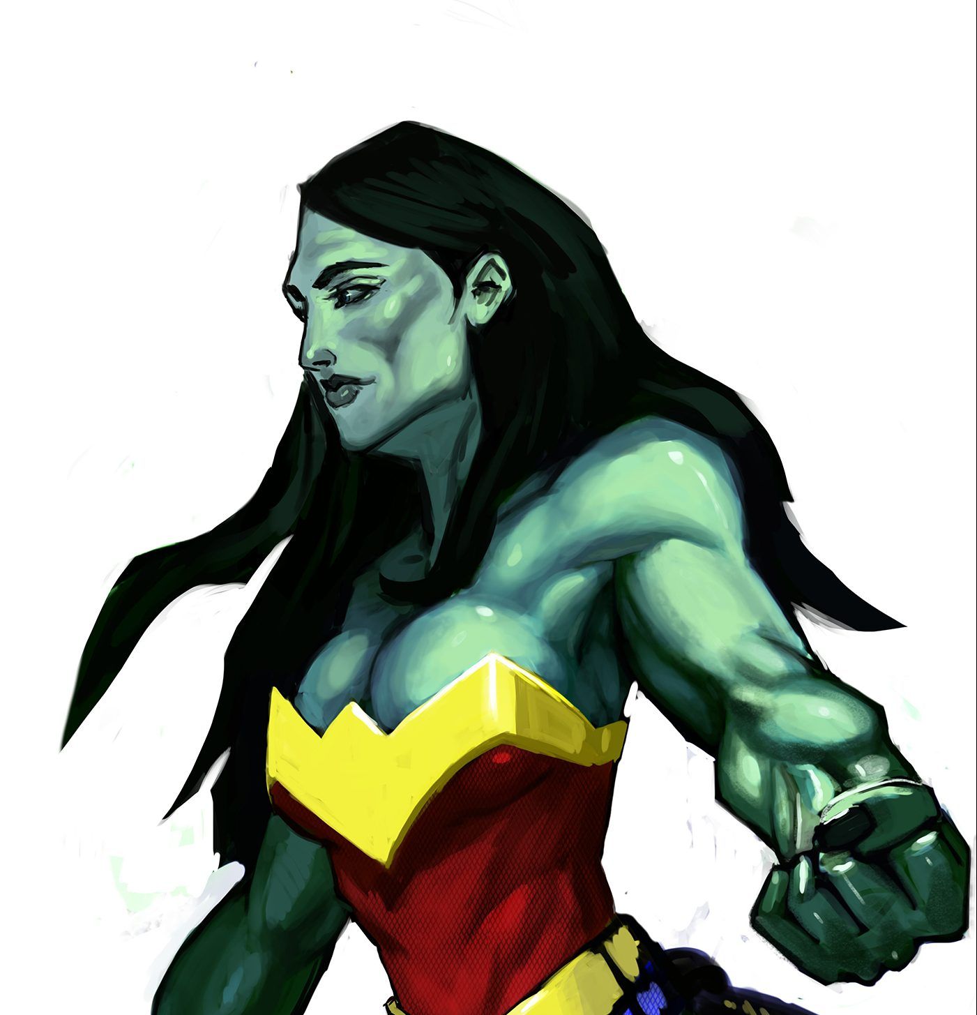 Matthew Lao Wonder Woman She-Hulk