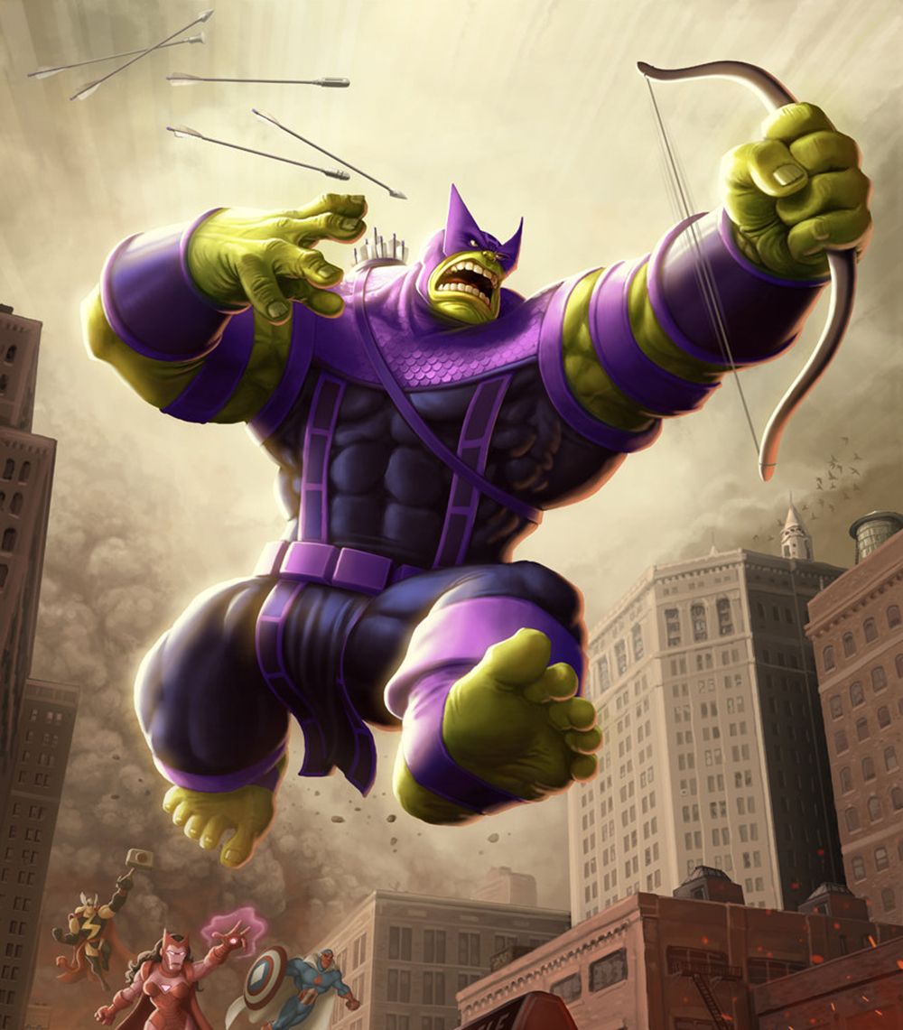 Michael Dashow Hawkeye Hulk
