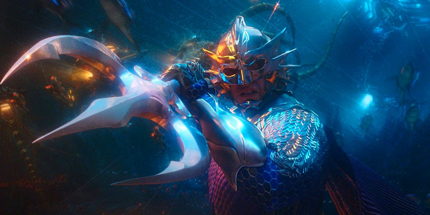 Patrick Wilson as Ocean Master in Aquaman in the DCEU