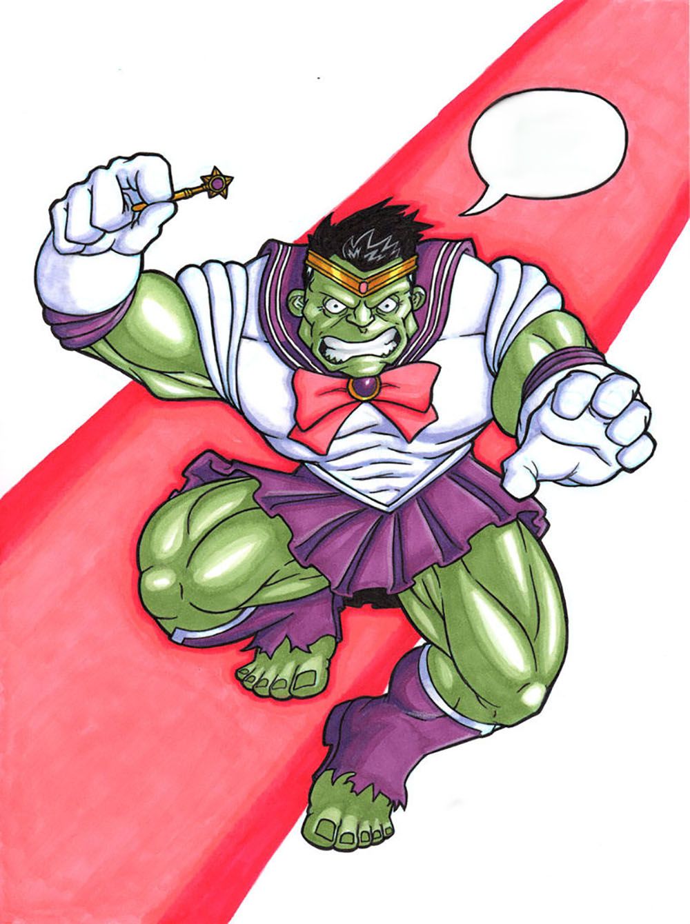 Paul Rigg Sailor Moon Hulk