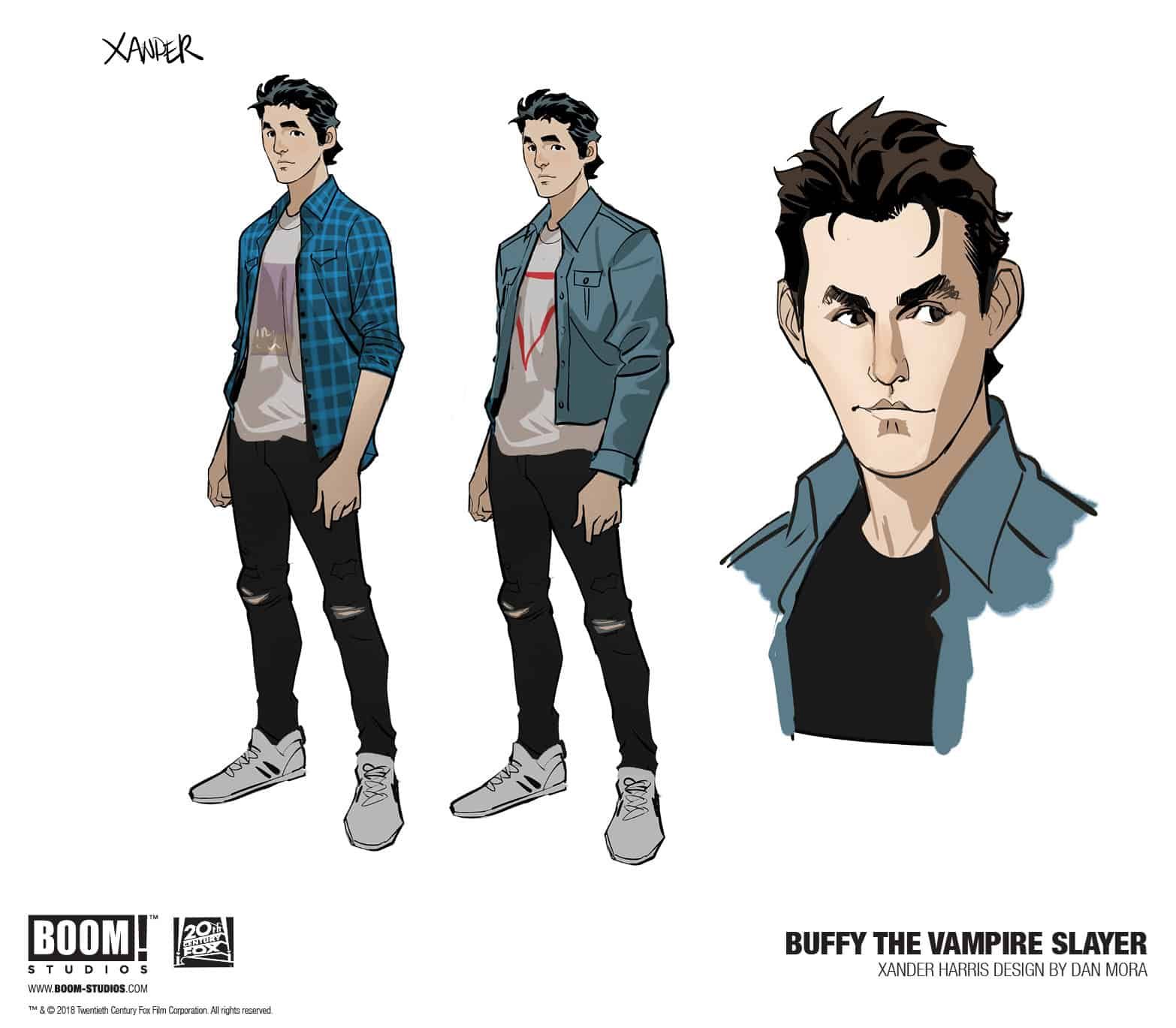 Xander Buffy Dan Mora design