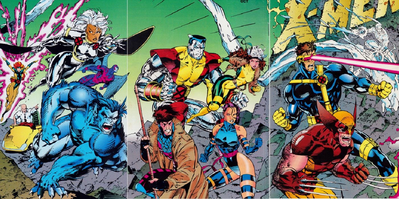 Jim Lee The X-Men cover