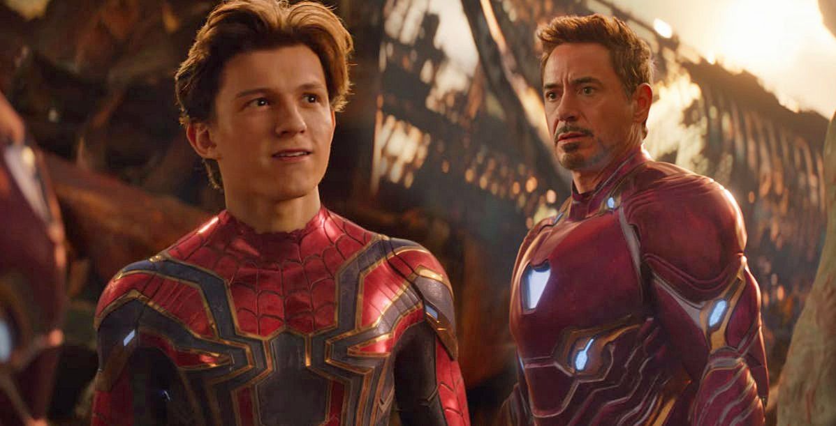 Iron Man & Spider-Man in Infinity War