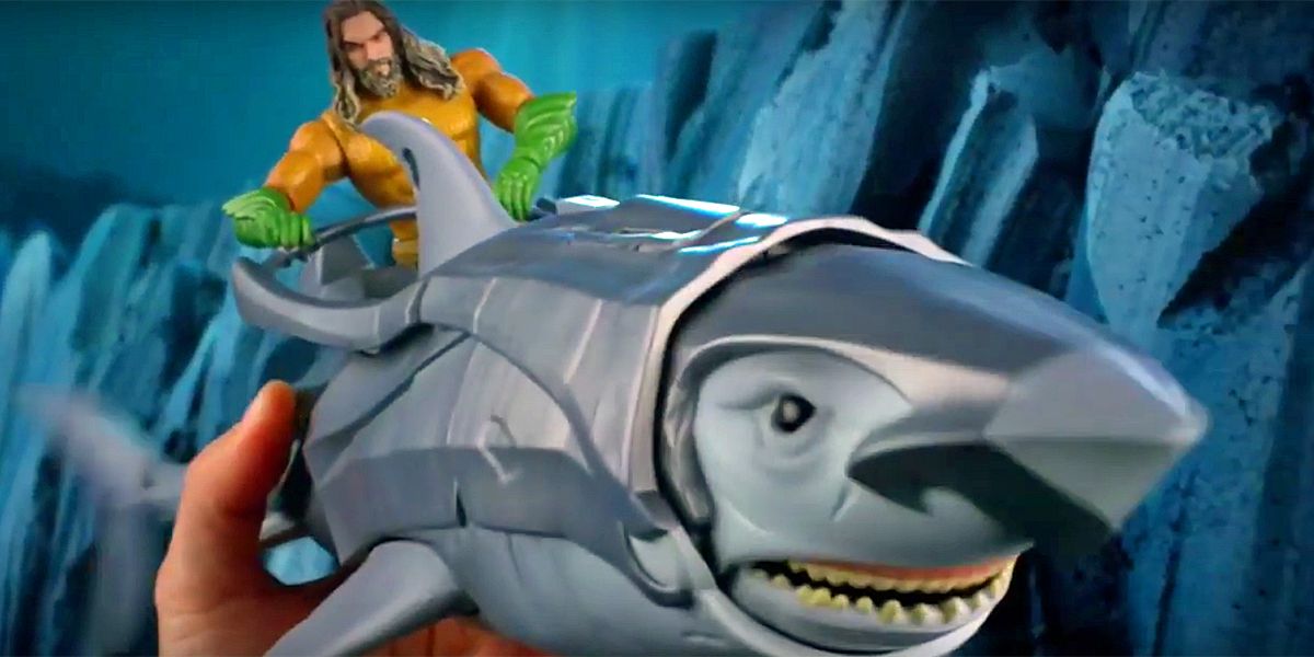 Mattel Aquaman toy ad