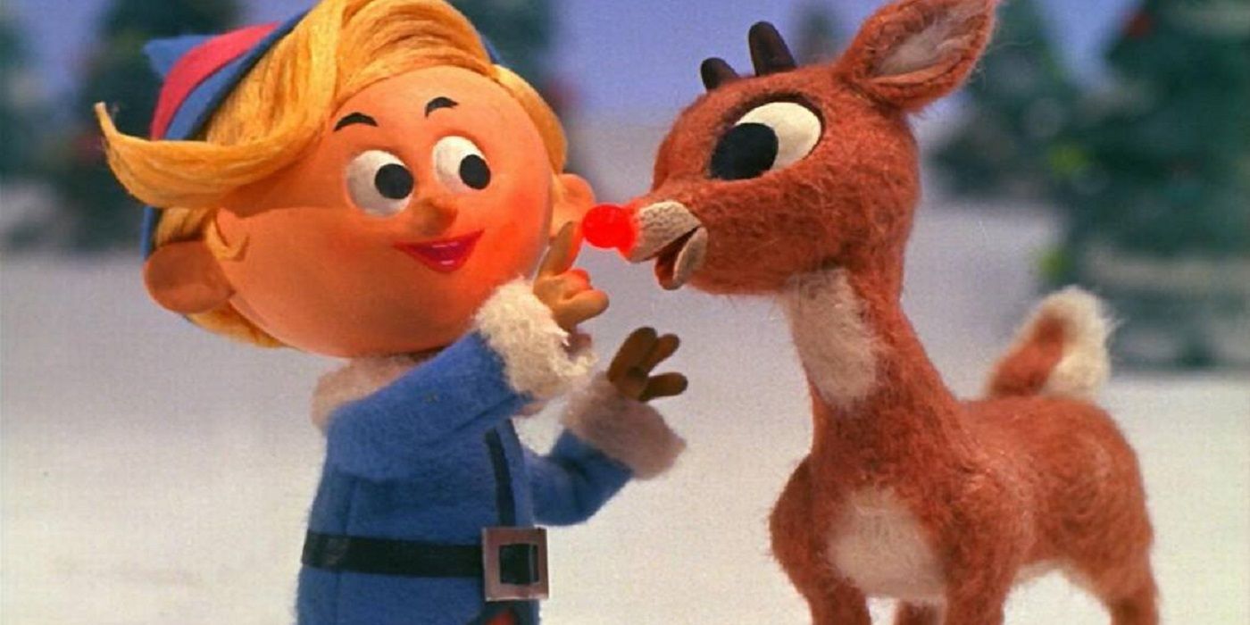 Rudolph the Red Nose Reindeer and Hermie the Elf
