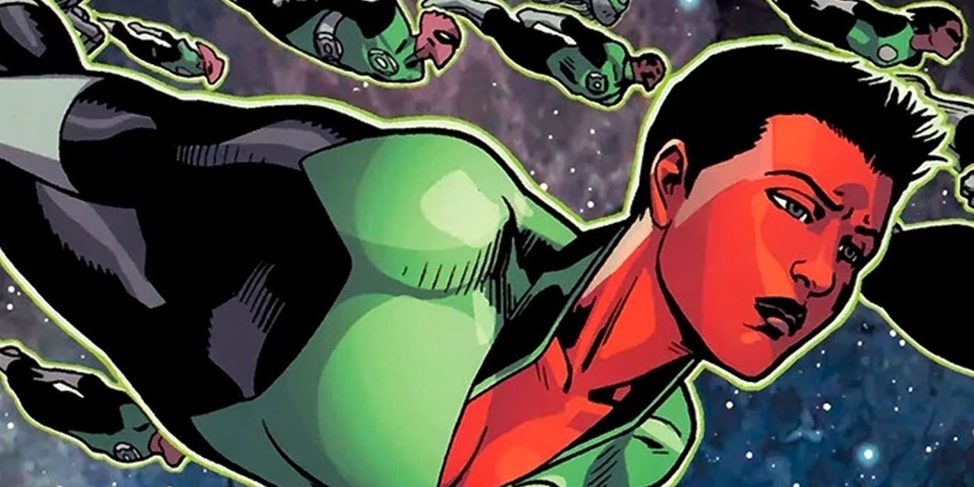 Soranik leads the Green Lantern Corps