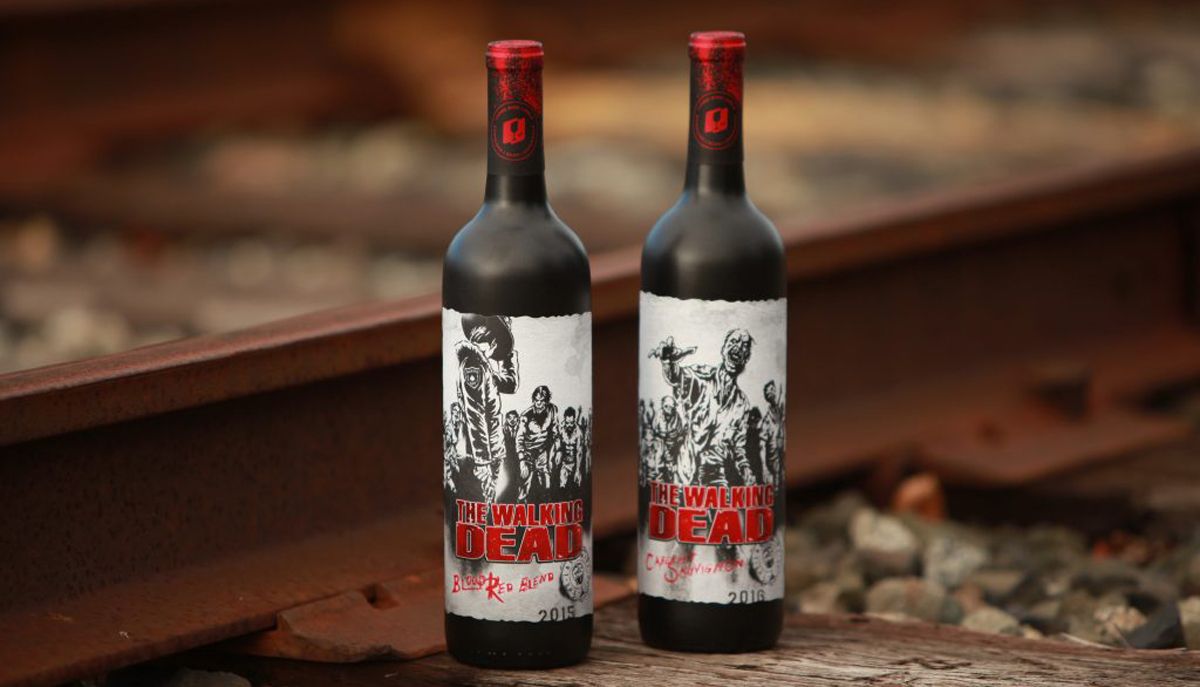Walking Dead wine