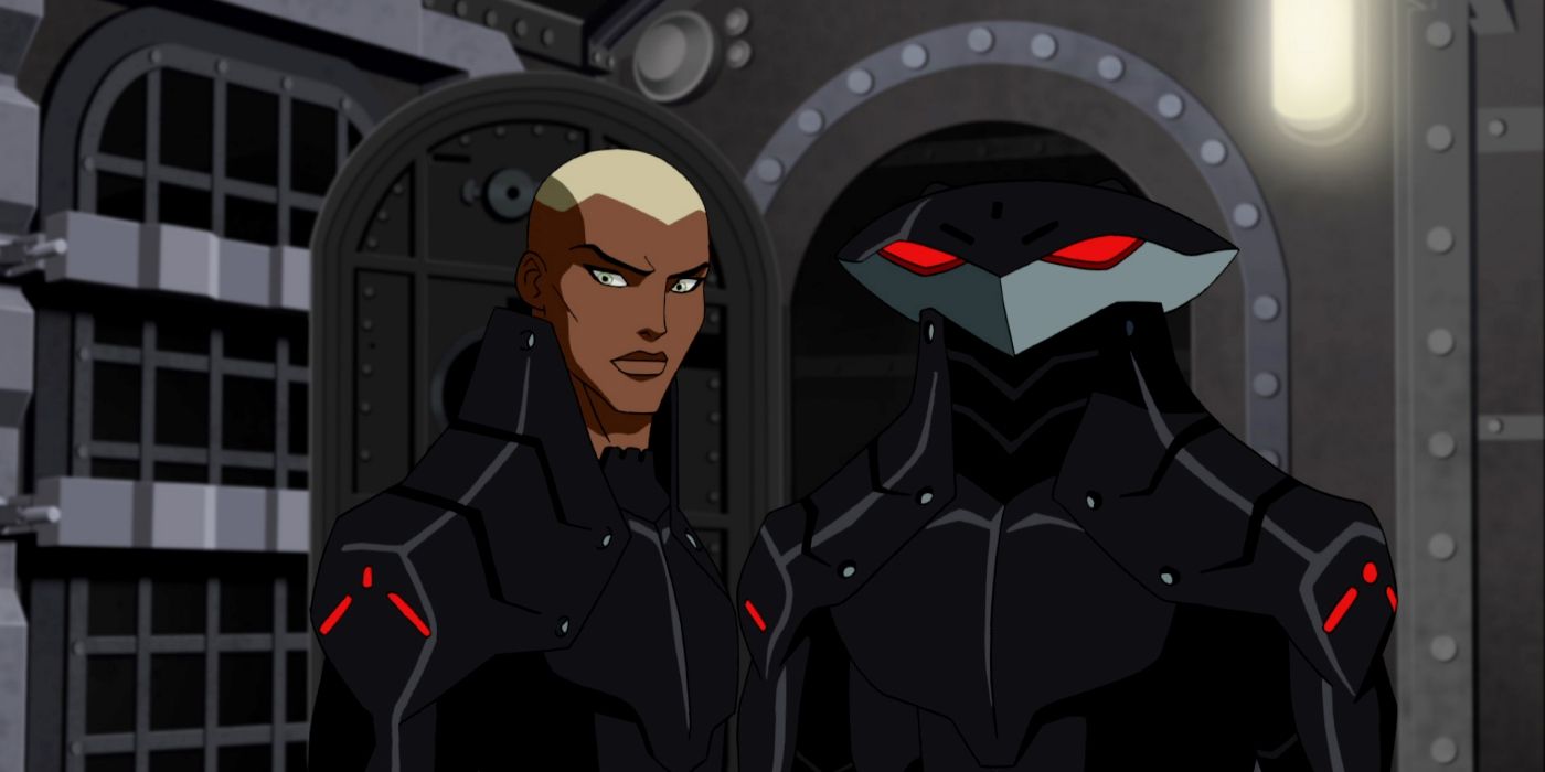 Aqualad and Black Manta in Young Justice