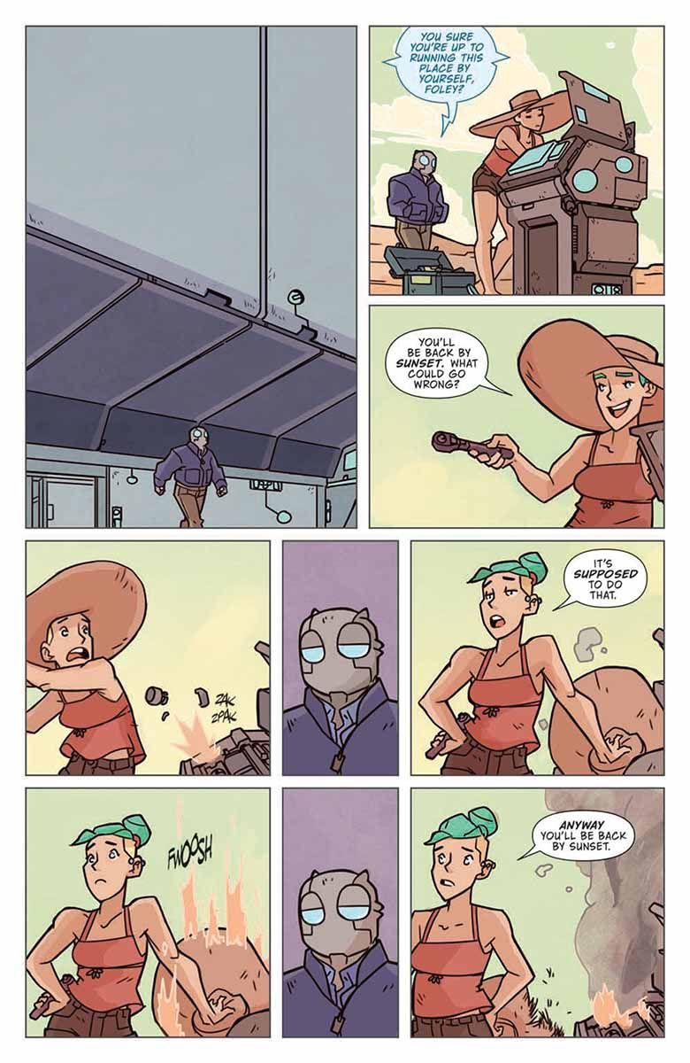 EXCLUSIVE PREVIEW: Atomic Robo & the Dawn of a New Era #1
