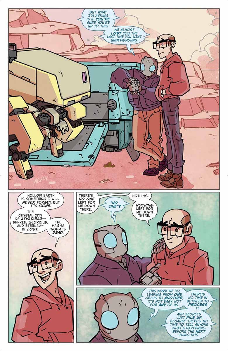 EXCLUSIVE PREVIEW: Atomic Robo & the Dawn of a New Era #1