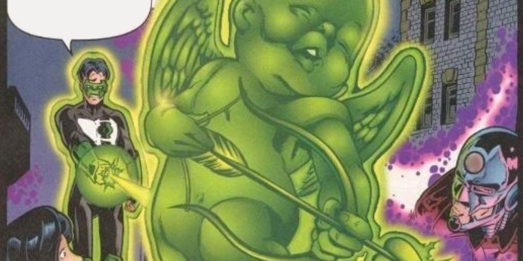 Green Lantern Construct Cupid and Arrow