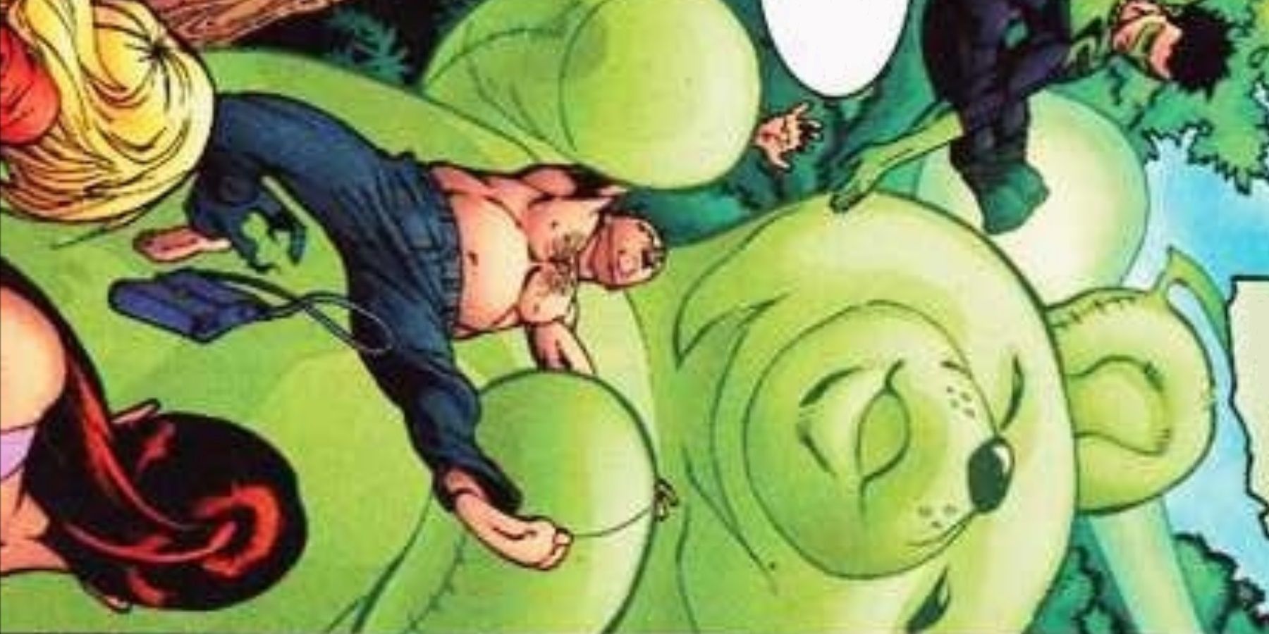 Green Lantern Construct Giant Teddy Bear