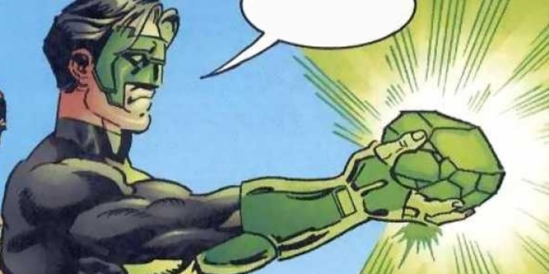 Green Lantern Construct Kryptonite
