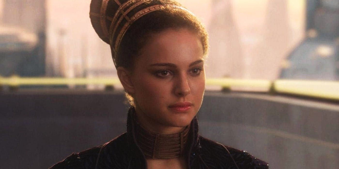 Natalie Portman as Senator Padme Amidala in Star Wars: Attack of the Clones