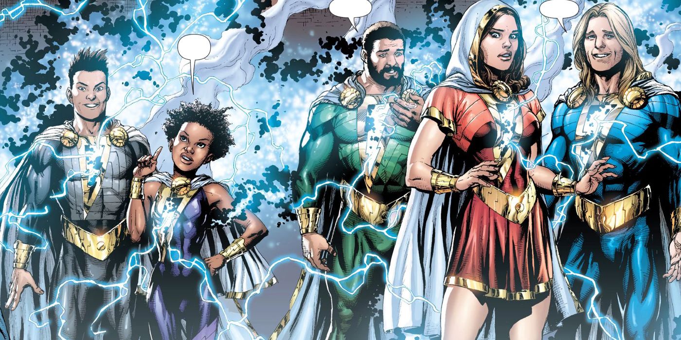 The New 52's Shazam family in DC Comics