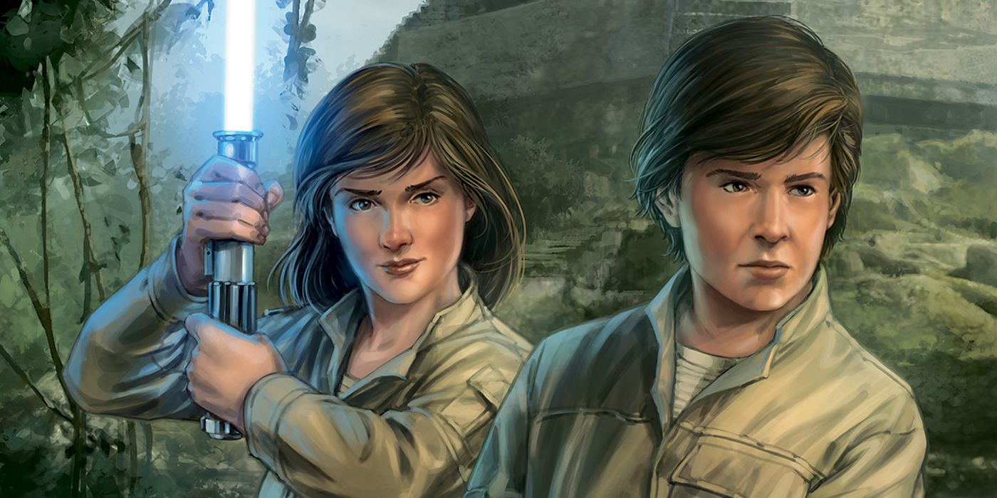 Han and Leia's Solo twins study the Force