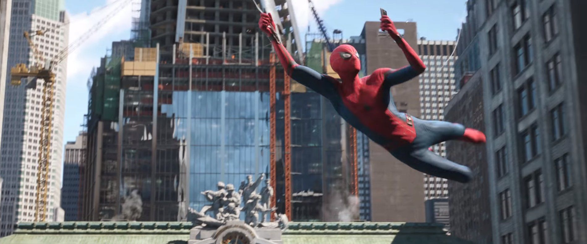 Spider-Man Far From Home trailer Stark Tower